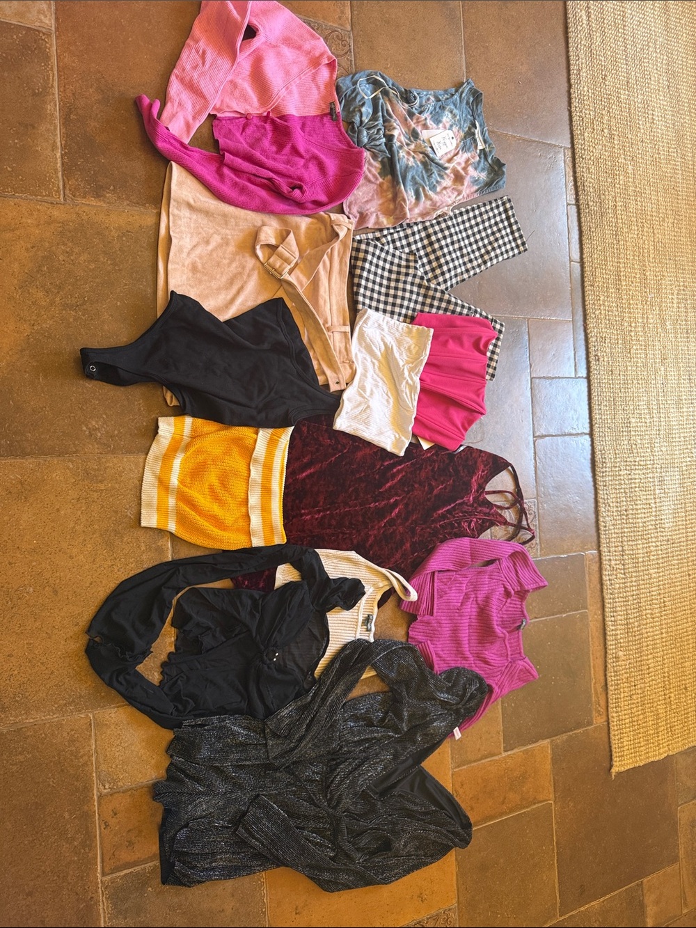 LOT of 12 Pieces Back to School College Crop Tops Dress Romper Forever 21 Target